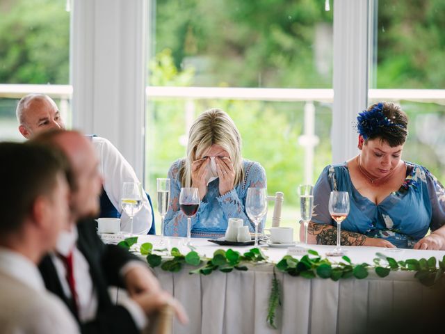 Emily and Kieran's Wedding in Swansea Valley, Powys 108