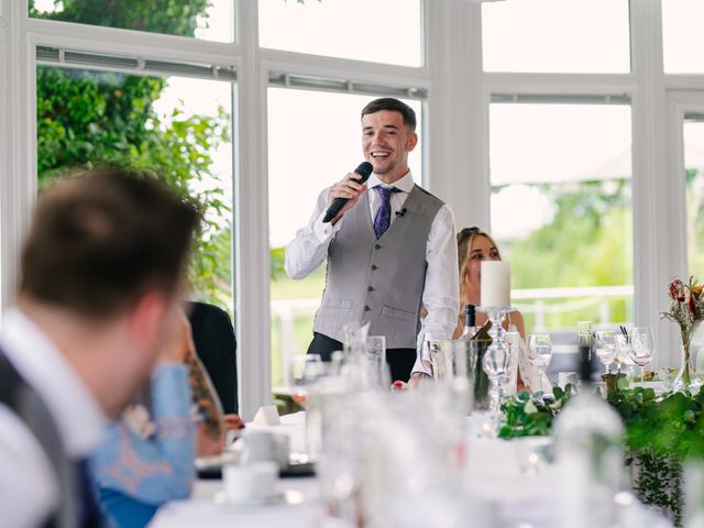 Emily and Kieran's Wedding in Swansea Valley, Powys 109