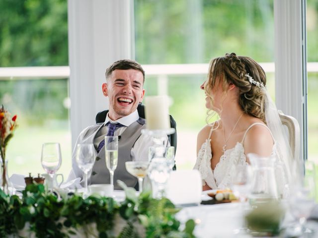 Emily and Kieran's Wedding in Swansea Valley, Powys 110