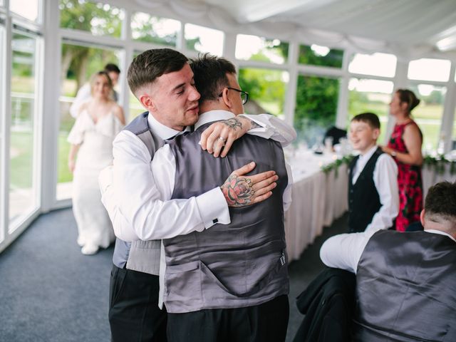 Emily and Kieran's Wedding in Swansea Valley, Powys 111