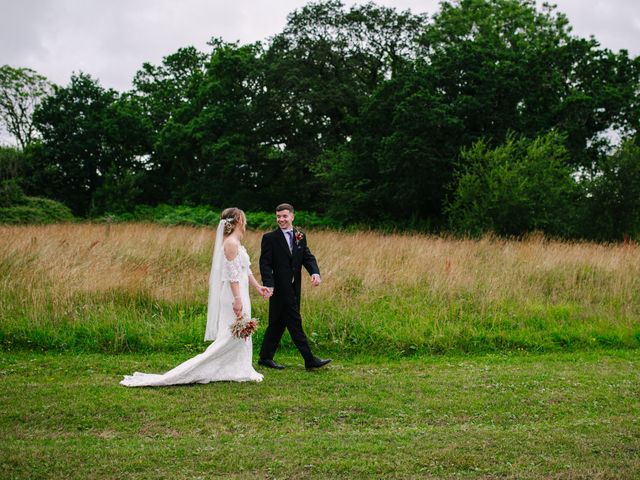 Emily and Kieran's Wedding in Swansea Valley, Powys 114