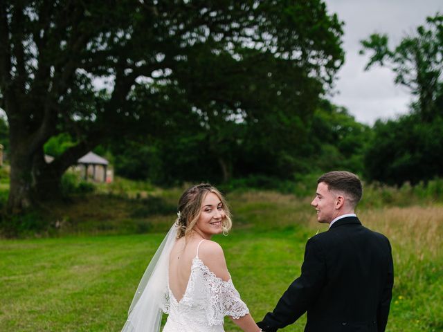 Emily and Kieran's Wedding in Swansea Valley, Powys 115