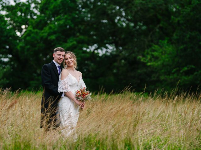 Emily and Kieran's Wedding in Swansea Valley, Powys 116