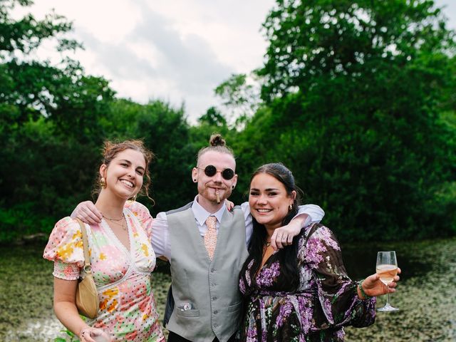 Emily and Kieran's Wedding in Swansea Valley, Powys 122