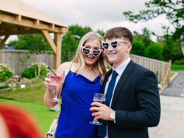 Emily and Kieran's Wedding in Swansea Valley, Powys 123