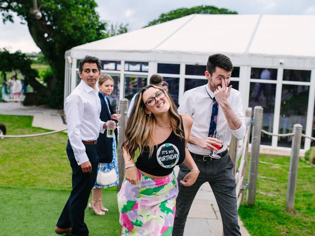 Emily and Kieran's Wedding in Swansea Valley, Powys 124