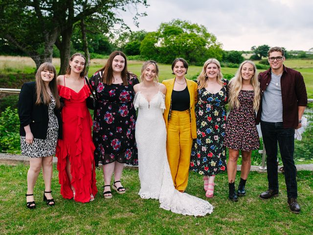 Emily and Kieran's Wedding in Swansea Valley, Powys 125