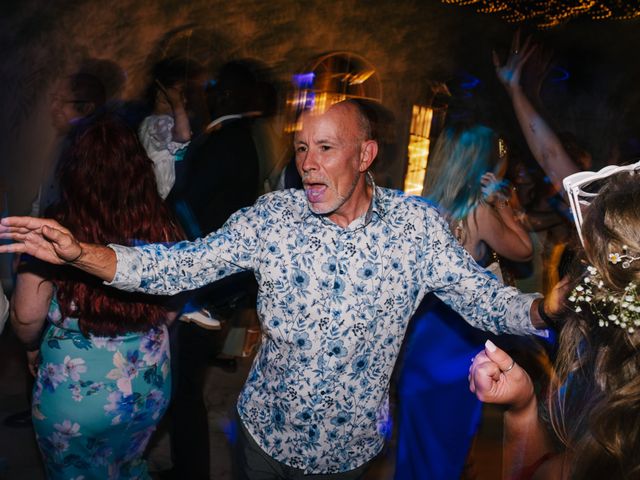 Emily and Kieran's Wedding in Swansea Valley, Powys 131