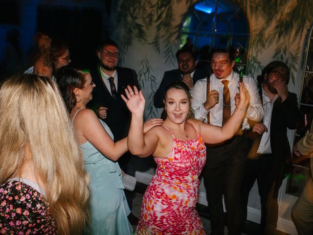 Emily and Kieran's Wedding in Swansea Valley, Powys 135