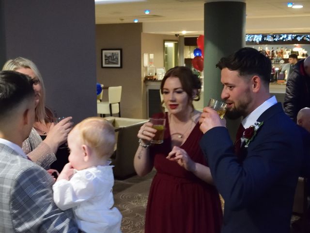 Craig and Rebekah's Wedding in Ellesmere Port, Cheshire 90