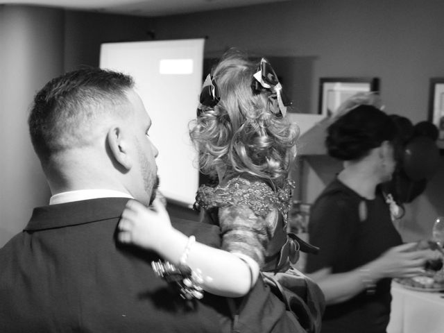 Craig and Rebekah's Wedding in Ellesmere Port, Cheshire 134