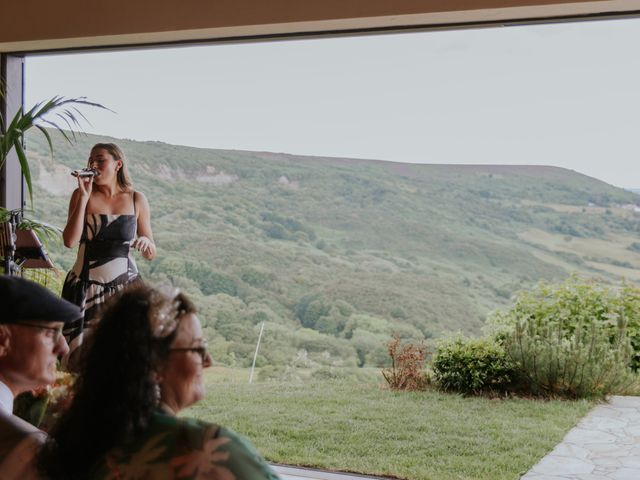 Rhys and Paris's Wedding in Ravenscar, North Yorkshire 2