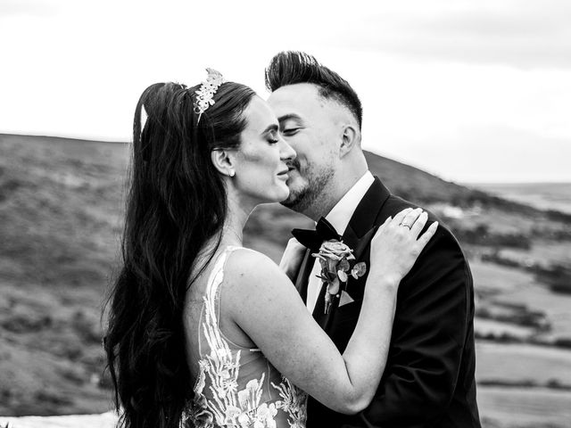 Rhys and Paris's Wedding in Ravenscar, North Yorkshire 13