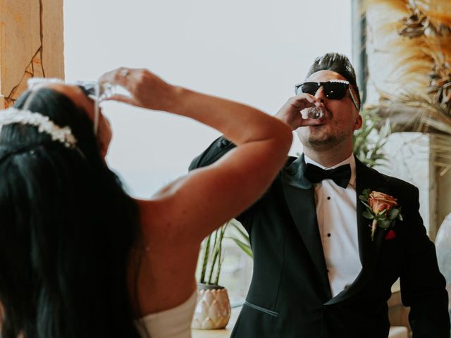 Rhys and Paris's Wedding in Ravenscar, North Yorkshire 17