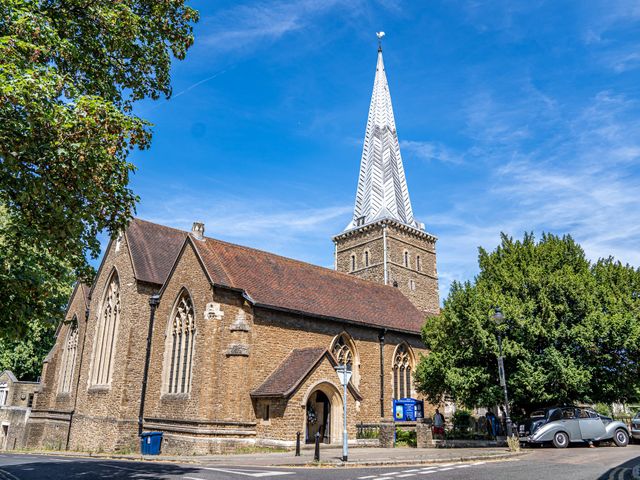 James and Stephanie&apos;s Wedding in Guildford, Surrey 61