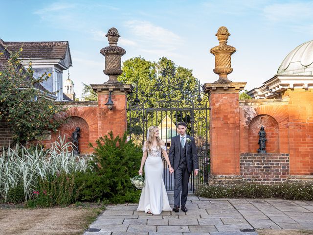 James and Stephanie&apos;s Wedding in Guildford, Surrey 197