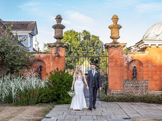 James and Stephanie&apos;s Wedding in Guildford, Surrey 198