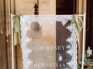 Courtney &amp; Sebastian's wedding 1