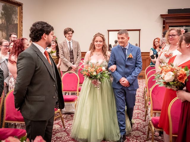 Adam and Ella's Wedding in Liverpool, Merseyside 9