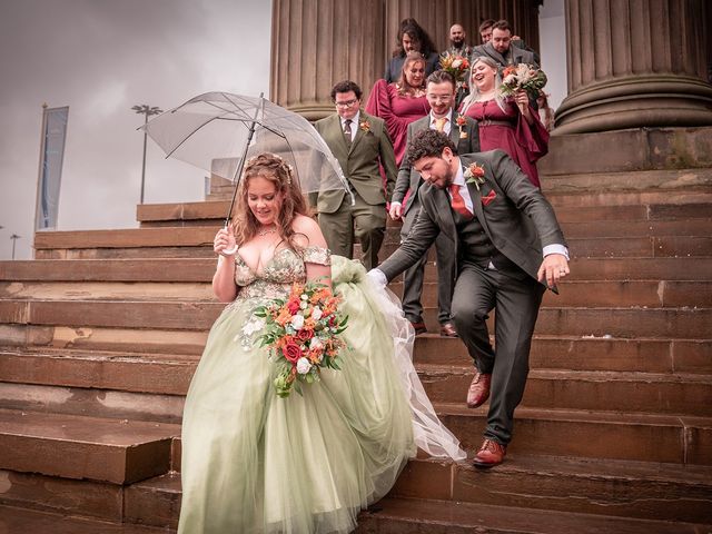 Adam and Ella's Wedding in Liverpool, Merseyside 15