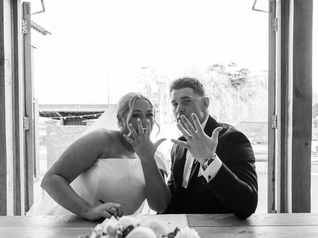 Jay and Jessie's Wedding in Cullompton, Devon 12