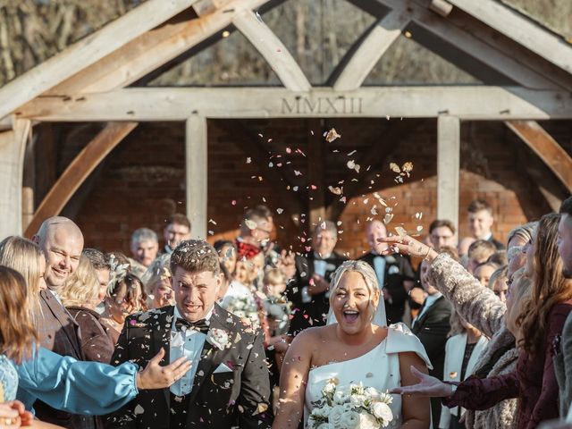 Jay and Jessie's Wedding in Cullompton, Devon 13