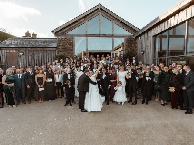 Jay and Jessie's Wedding in Cullompton, Devon 14