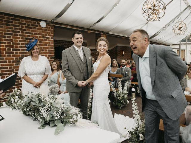 Hayley and Ashley's Wedding in Salisbury, Wiltshire 22