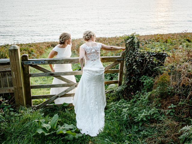 Lynsey and Nicola&apos;s Wedding in Porthleven, Cornwall 1