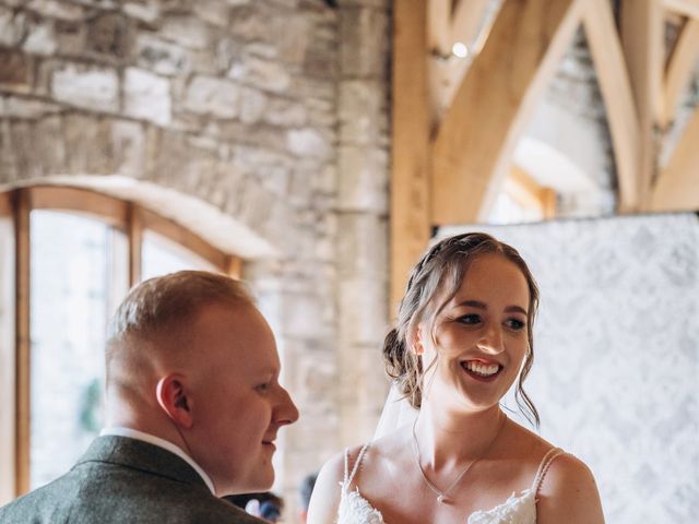 Zak and Charlotte&apos;s Wedding in Middleham, North Yorkshire 4