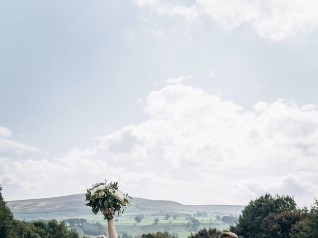 Zak and Charlotte&apos;s Wedding in Middleham, North Yorkshire 10