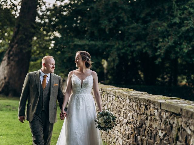Zak and Charlotte&apos;s Wedding in Middleham, North Yorkshire 22