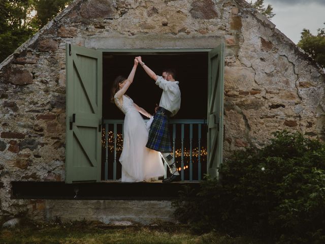 Daniel and Dora's Wedding in Nairn , Inverness 23