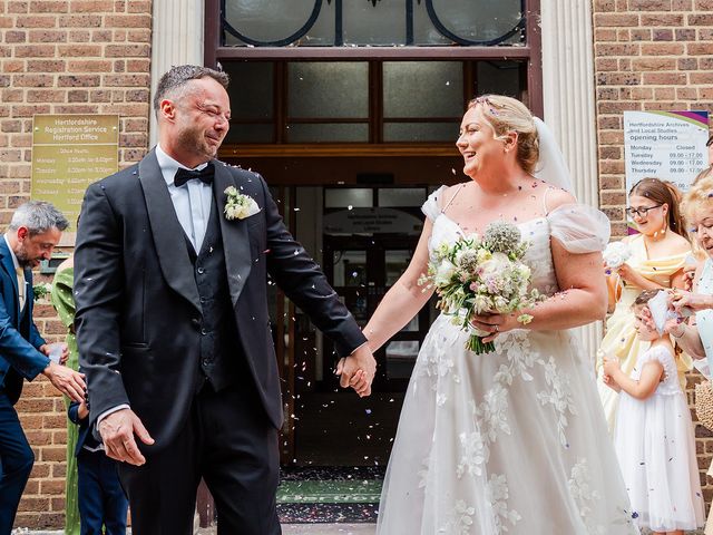 David and Cleo's Wedding in Hertford, Hertfordshire 11
