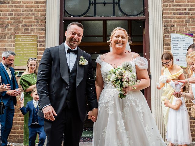 David and Cleo's Wedding in Hertford, Hertfordshire 12