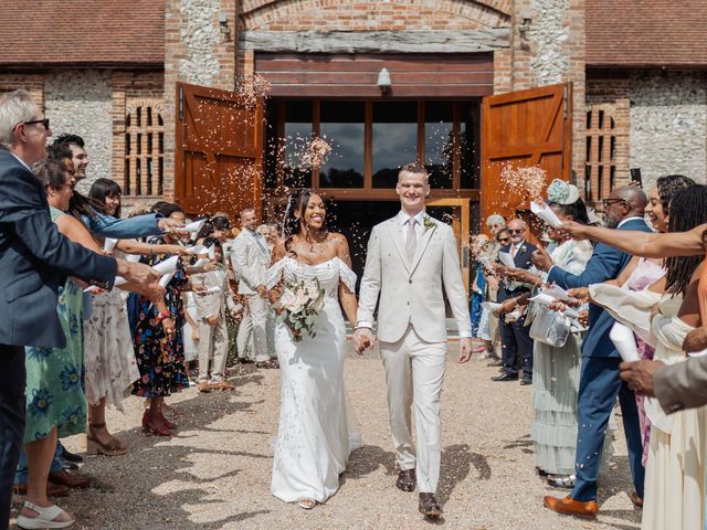 Freddie and Chloe's Wedding in Petersfield, Hampshire 5