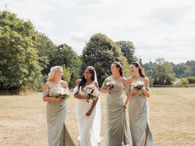 Freddie and Chloe's Wedding in Petersfield, Hampshire 6