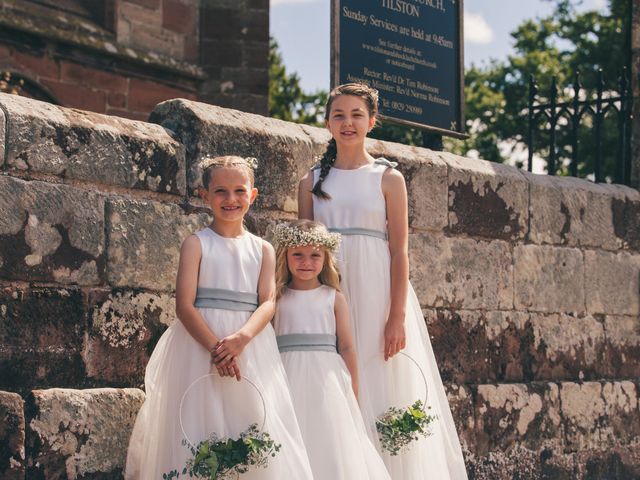 Andy and Elen&apos;s Wedding in Malpas, Cheshire 9