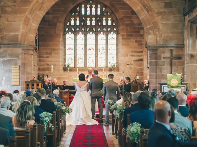 Andy and Elen&apos;s Wedding in Malpas, Cheshire 16