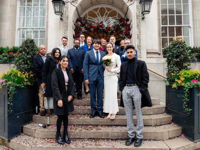 Alex and Ameera&apos;s Wedding in Chelsea, South West London 19