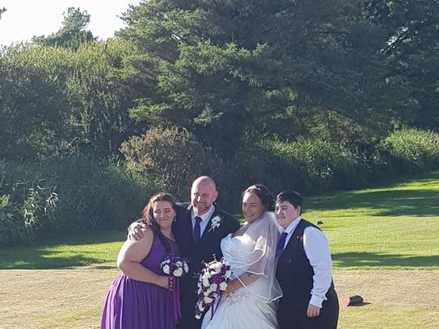 Phil and Amanda&apos;s Wedding in Ffordd Clynnog, Gwynedd 14