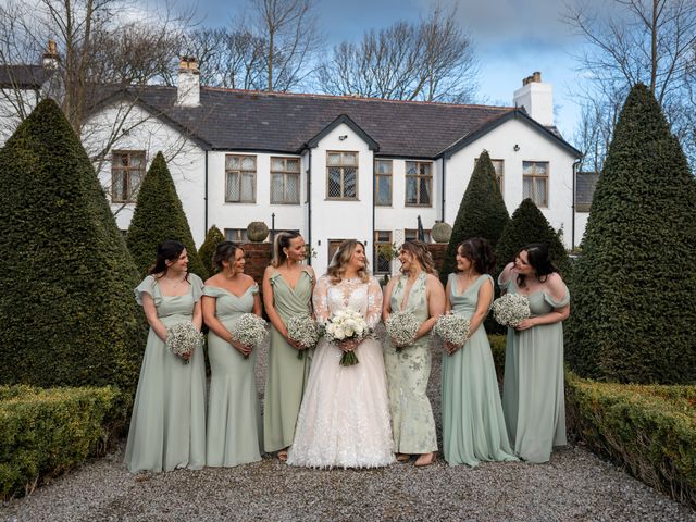 Danni and Toby's Wedding in Poulton Le Fylde, Lancashire 16