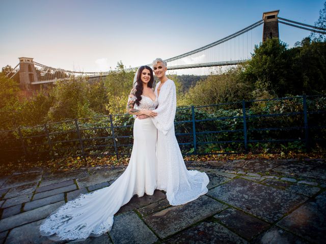 Kharla and Rebecca&apos;s Wedding in Bristol City, Bristol 28