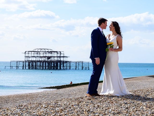 Scott and Abby's Wedding in Brighton, East Sussex 7