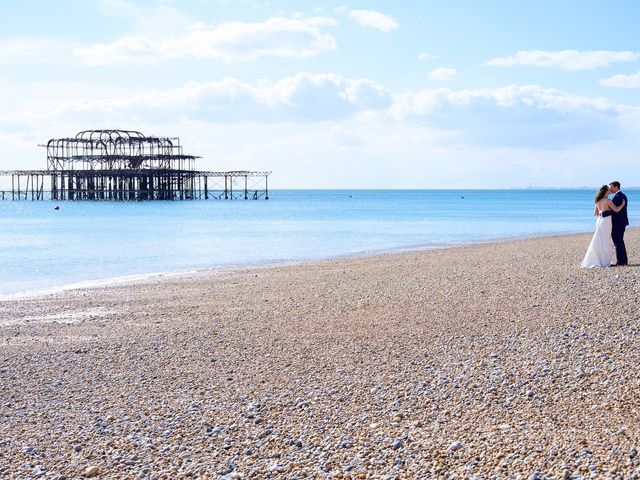 Scott and Abby's Wedding in Brighton, East Sussex 8