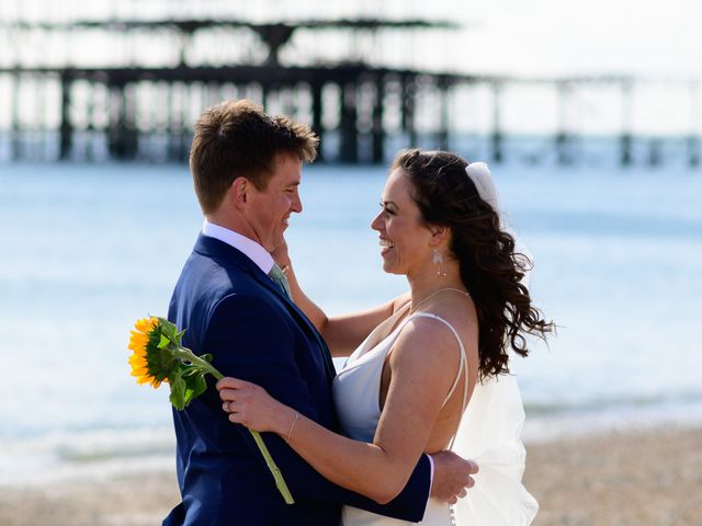 Scott and Abby's Wedding in Brighton, East Sussex 10