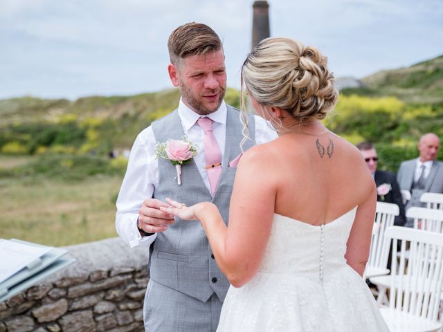 Johnny and Carlie&apos;s Wedding in Gwithian, Cornwall 11