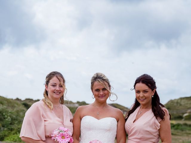 Johnny and Carlie&apos;s Wedding in Gwithian, Cornwall 18