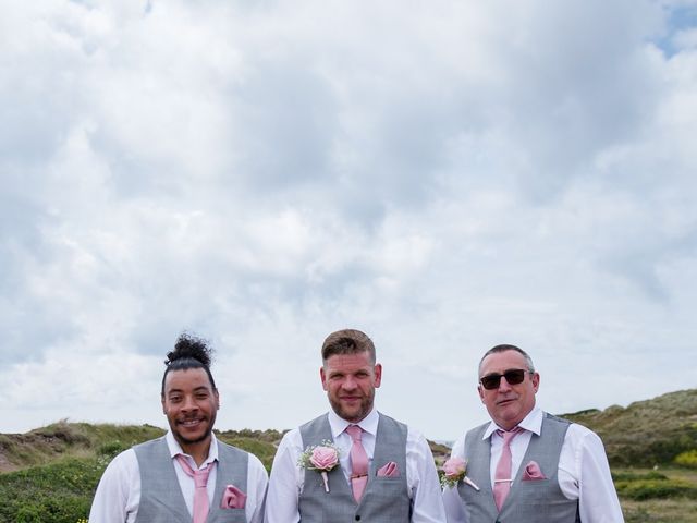 Johnny and Carlie&apos;s Wedding in Gwithian, Cornwall 19