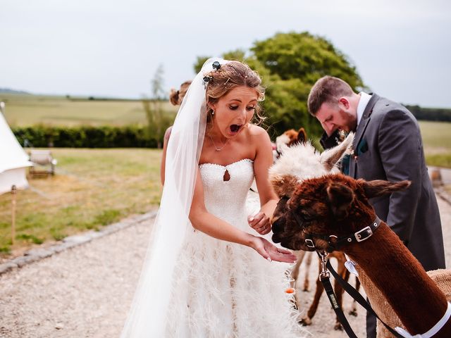 George and Amy&apos;s Wedding in Salisbury, Wiltshire 25